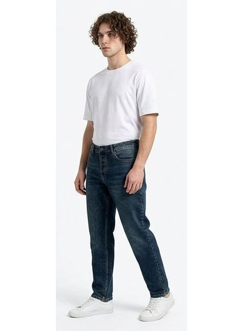 RAVIN Street Style Heavy Washed Denim Jeans - Image 4