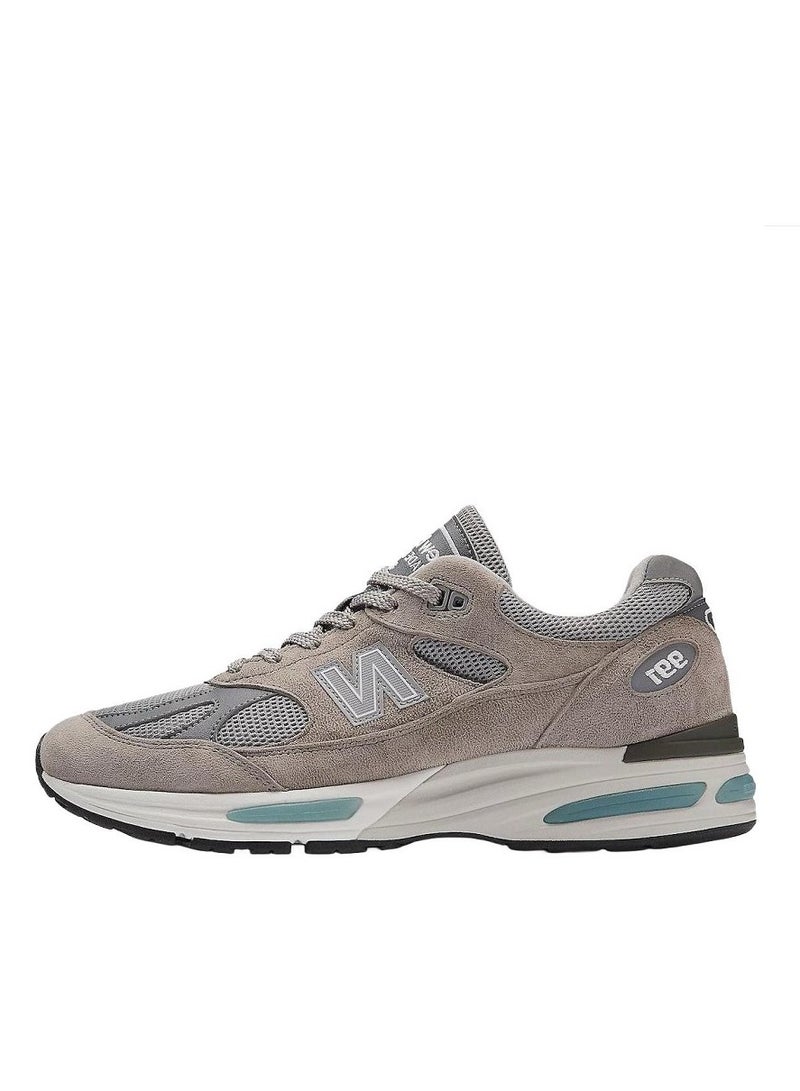 New Balance 991 Casual Athlesiure Shoes Gray-brown For Men/Women/Students  - Image 1