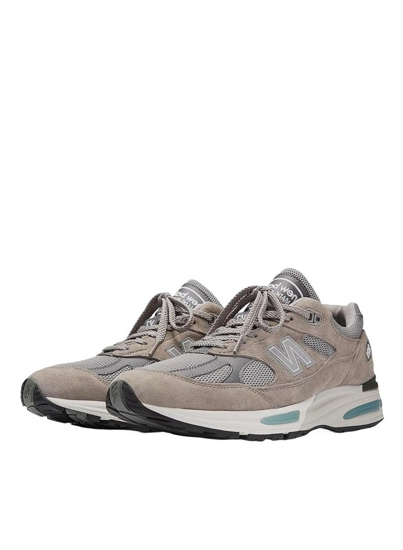 New Balance 991 Casual Athlesiure Shoes Gray-brown For Men/Women/Students  - Image 3