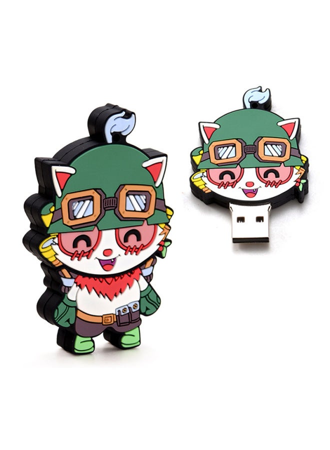 Mold Creative U Disk Custom PVC Doll Gift USB Flash Disk Custom 16g32g Cartoon U Disk Custom-Capacity:4GB  - Image 5