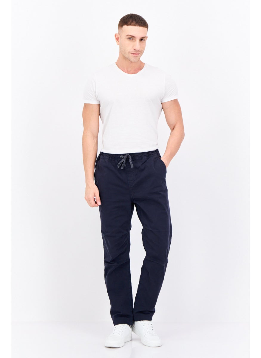Penfield Men Regular Fit Solid Straight Pants, Navy  - Image 4