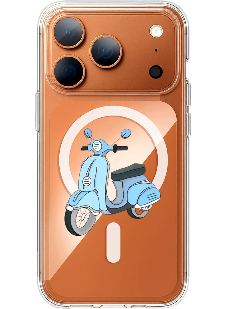 Theodor Magnetic Case for Apple iPhone 17 Pro Compatible with MagSafe Wireless Charging, Shockproof Phone Bumper Cover - Whats up Doc - Image 1