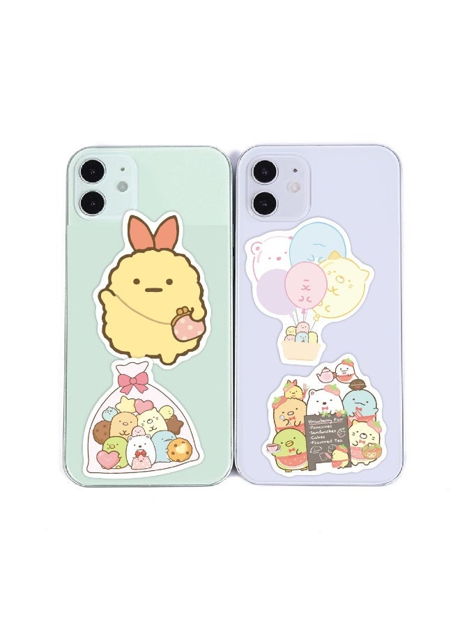 NIBEMINENT 50 Pcs Cartoon Corner Creatures Deco Kit Waterproof Stickers, High Definition Printing Bright Colors, Suitable for Laptop Skateboard Luggage Water Bottle Guitar DIY - Image 3