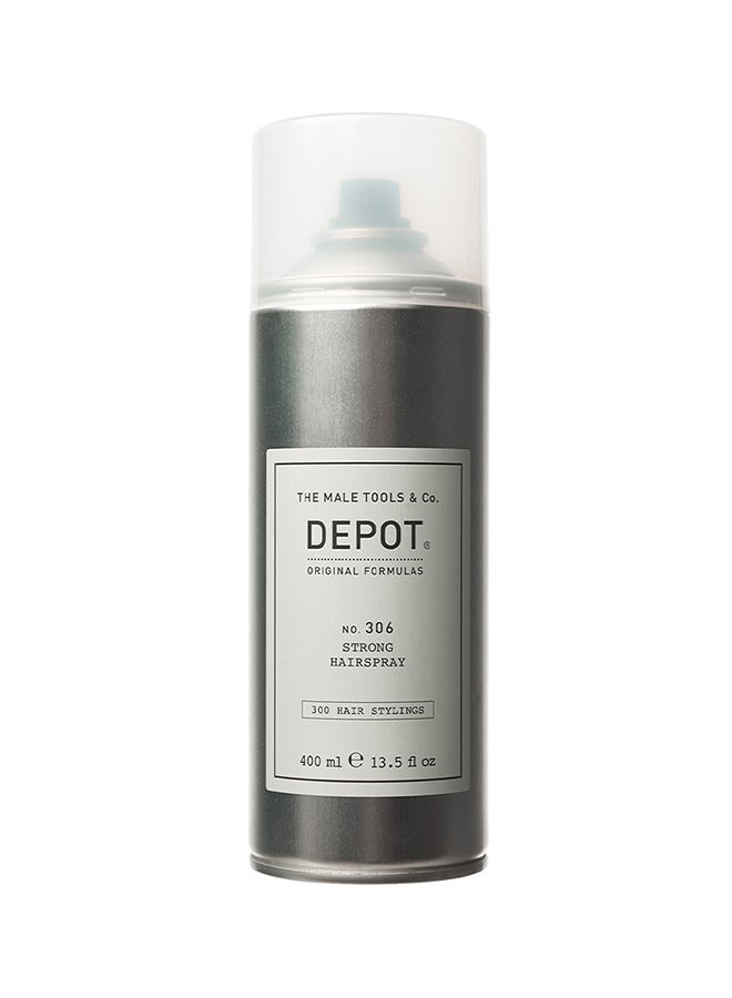 Depot بخاخ شعر قوي الثبات - يوفر ثباتًا قويًا طوال اليوم، يتحكم في التجاعيد ويقاوم الرطوبة (400 مل) - Image 1