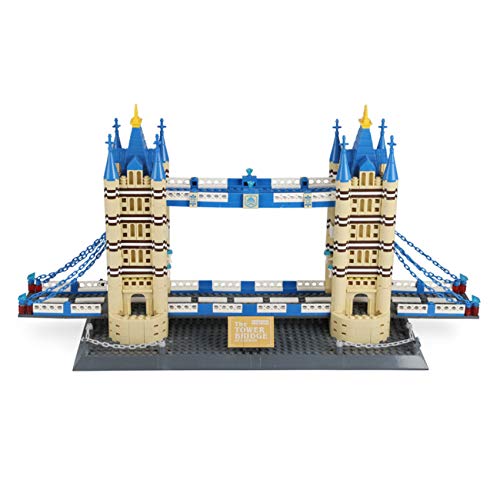 Apostrophe Games Tower Bridge Building Block Set – 1,052 Pieces London Tower Bridge Model Building Blocks for Adults and Kids - Architecture Kit Famous Landmark Series - Image 2