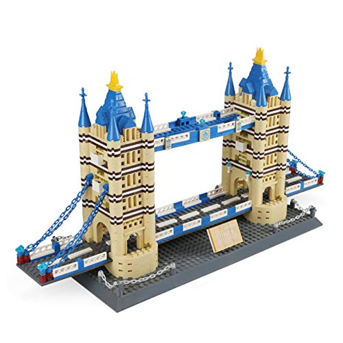 Apostrophe Games Tower Bridge Building Block Set – 1,052 Pieces London Tower Bridge Model Building Blocks for Adults and Kids - Architecture Kit Famous Landmark Series - Image 3