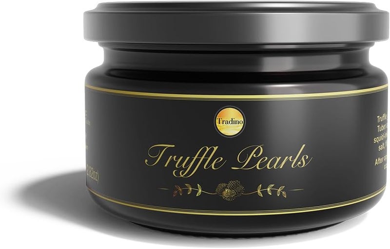 Greenfit Tradino Premium Black Truffle Pearls - Gourmet Culinary Delight from Spain, 80g - Image 2