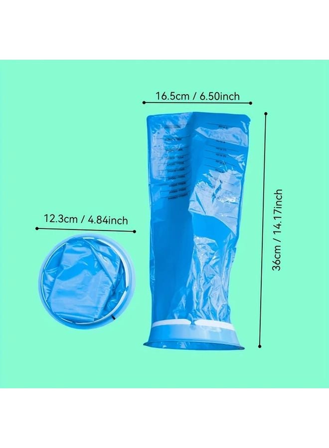 Mixed Color Leak Proof Vomit Bags Pack of 10 Portable Motion Sickness Nausea Pouch for Travel Car and Home - Image 3