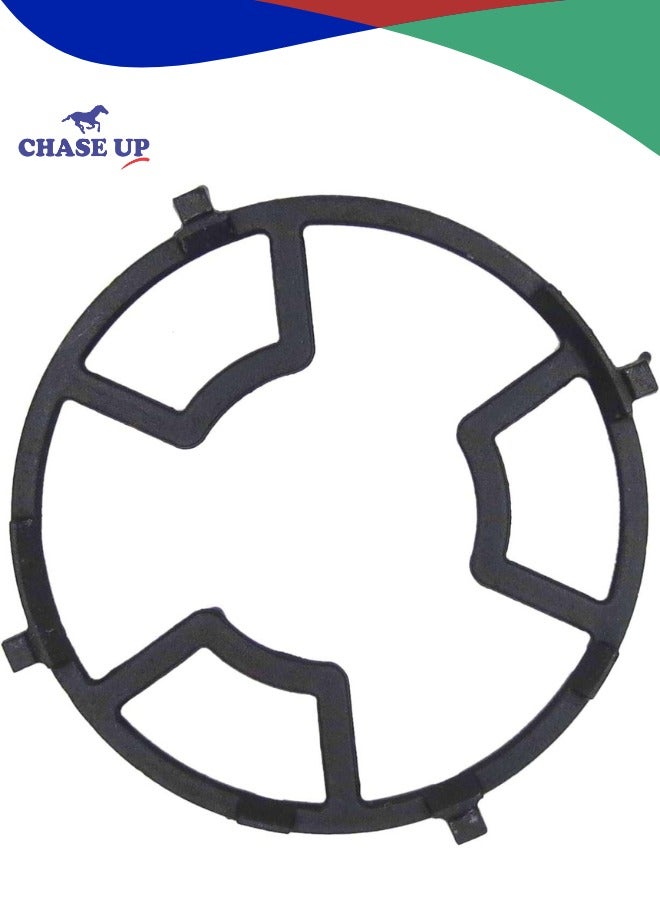 Chase Up Universal Cast Iron Wok Ring - Heavy Duty Non-Slip Gas Stove Stand for Arabic Cooking | Compatible with Tandoor, Dallah & All Wok Pans | Heat Resistant Stove Protector for Indoor/Outdoor Use - Image 1