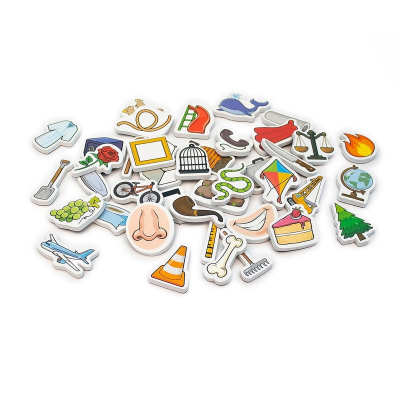 Junior Learning Magic-E Objects - Magnetic Learning Foam Objects, Multi Small - Image 2