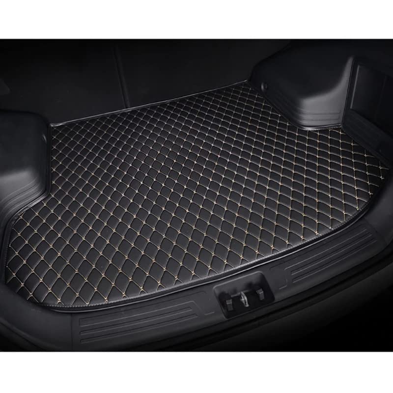 AutoZing® 7D Car Trunk/Boot/Dicky Mat Compatible with Mercedes Benz GLE 43 PU Leatherette 7 Layer Protection Anti Skid Car Accessories Black - Image 1