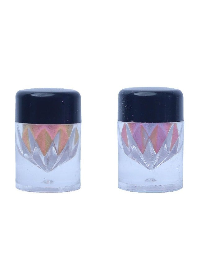 Veoni Belle Multichrome 2Pcs Duochrome Glitter Eyeshadow-2g Each-IndianBride-TuskishBride - Image 1