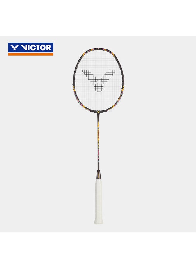 Victor Self-operated Flagship Store Badminton Racket Single Racket Beginner Entry-level Racket Little Hammer Tk-hmrl Chocolate - Image 1