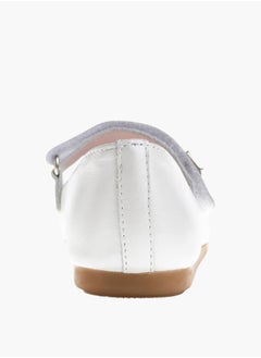Pablosky Girls Mary Jane Ballerina Shoes With Hook And Loop Closure  - Image 3