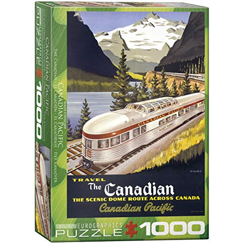 EuroGraphics CP Rail The Canadian 1000 Piece Puzzle (6000-0322) - Image 5