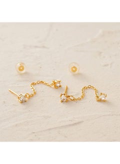 Mevecco Women Earrings Gold Stud 14K Gold Filled Small Simple Handmade Hypoallergenic Everyday Jewelry  - Image 5