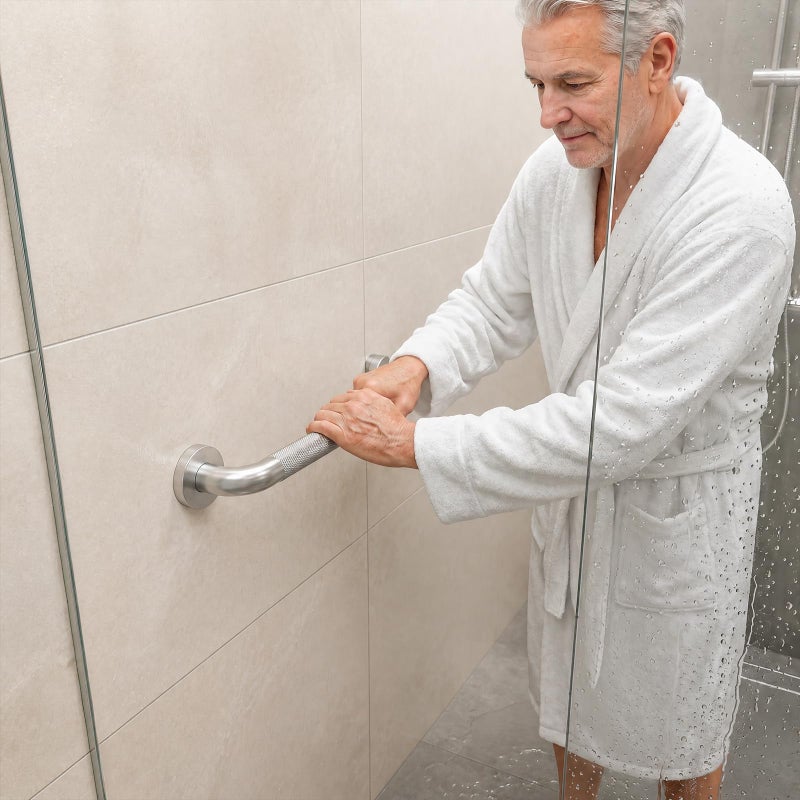 IJDD Grab Bars for Shower 24 Inch Bathroom Safety Bars for Seniors - Image 5