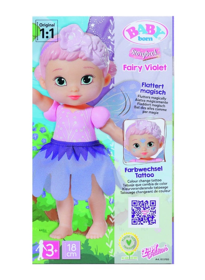 Baby Born Storybook Fairy Violet 18cm - Image 1