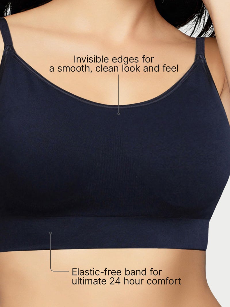 Enamor Smooth Super Lift Full Support Cotton Bra for Women- Full Coverage, Non Padded and Wirefree - Image 5