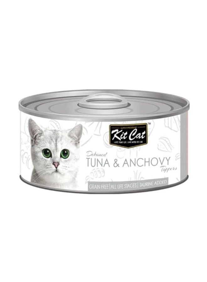 Kit Cat wet food deboned tuna and anchovy 80g