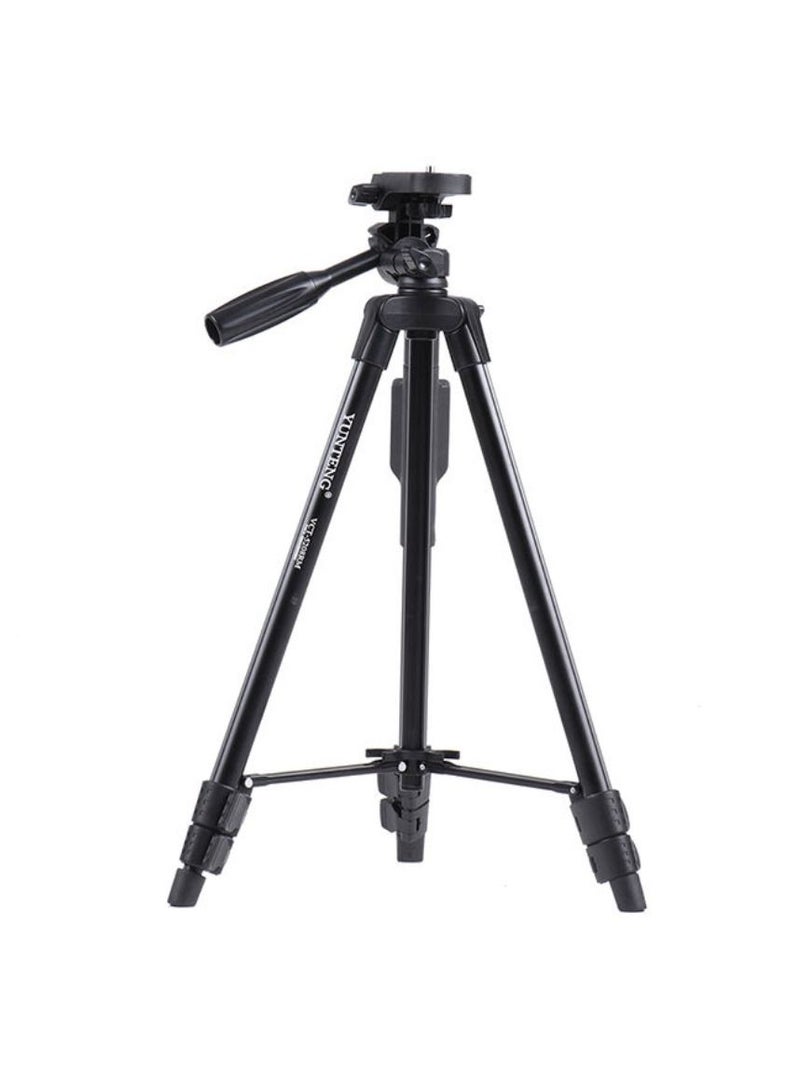 يونجتنج VCT 5208 حامل ثلاثي محمول مع مصراع عن بعد أسود - Image 2