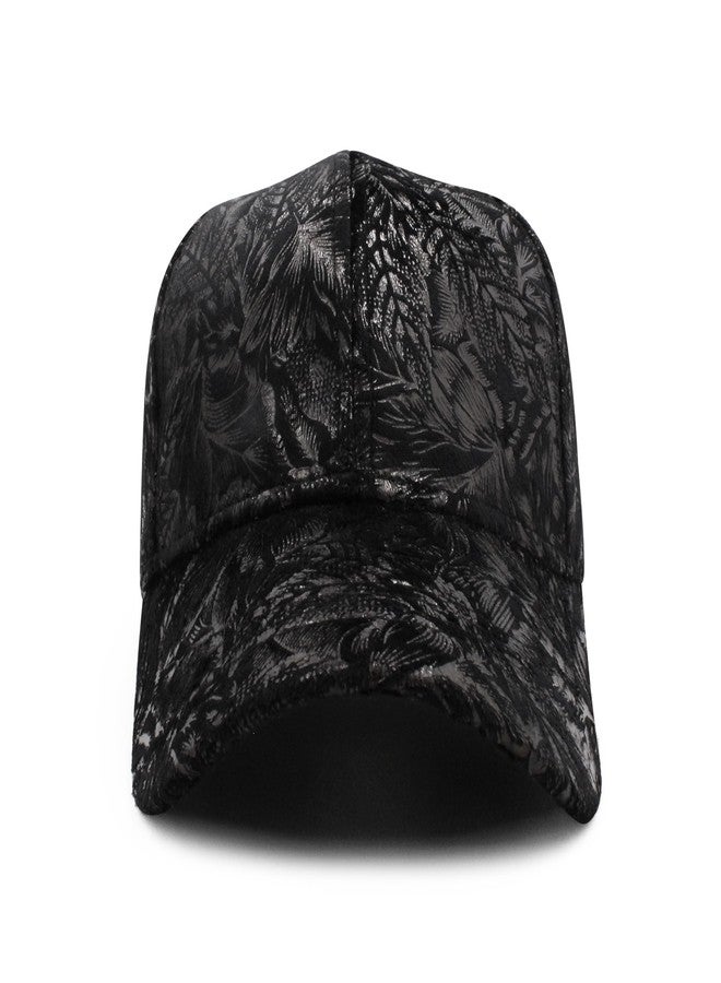 VRITRAZ Stylish Sun Protection Baseball Caps for Girls and Womens, Summer caps, Sports caps for Girls with Adustable Strap (Color-Black) - Image 5