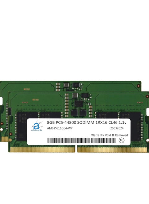 Upgraded 16GB (2x8GB) DDR5 5600MHz PC5-44800 SODIMM 1Rx8 CL46 1.1V RAM Memory for Laptop and Notebook