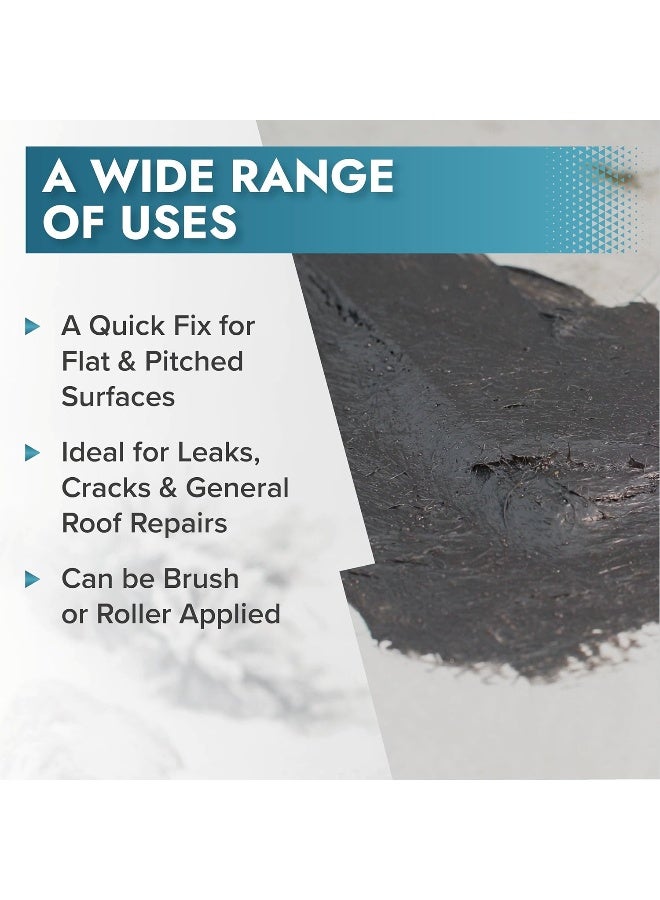 Polar Specialist Coatings Premium Leak Seal Clear Paint - 500ml - Instant Waterproof Roof Sealant - Ideal for Leaks, Cracks & Roof Repair - Concrete, Brick, Metal, Drainpipes & Gutters - Easy to Apply  - Image 5