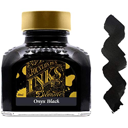 Diamine Ink Bottle Onyx Black - Image 1