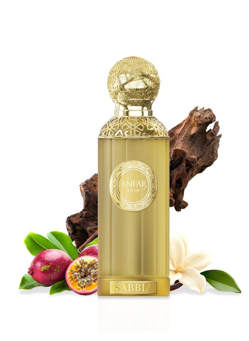Anfar ANFAR 1950 SABBIA Unisex Extrait de Parfum, 100 ml, Passion Fruit, Rose, Saffron, Agarwood, Patchouli, Benzoin.FOR MEN & WOMEN  - Image 2