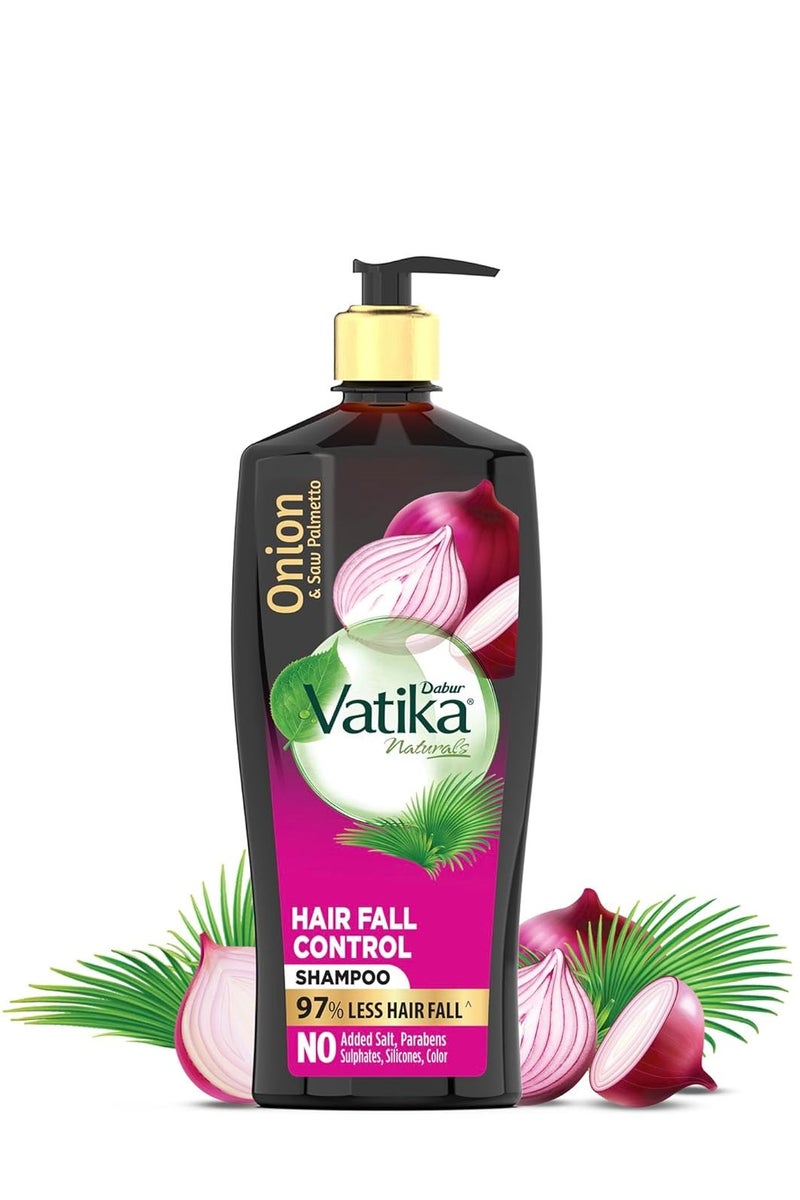 فاتيكا شامبو دابر فاتيكا للتحكم في تساقط الشعر مع البصل والحد من تساقط الشعر بنسبة تصل إلى 97% مع شامبو البصل والبلميط المنشاري نو نستيز المعزز بفيتامين هـ برو - Image 1