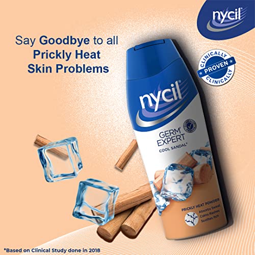 Nycil Cool Sandal Prickly Heat Talcum Powder, 150g (Cool Herbal 60g Free) - Image 4