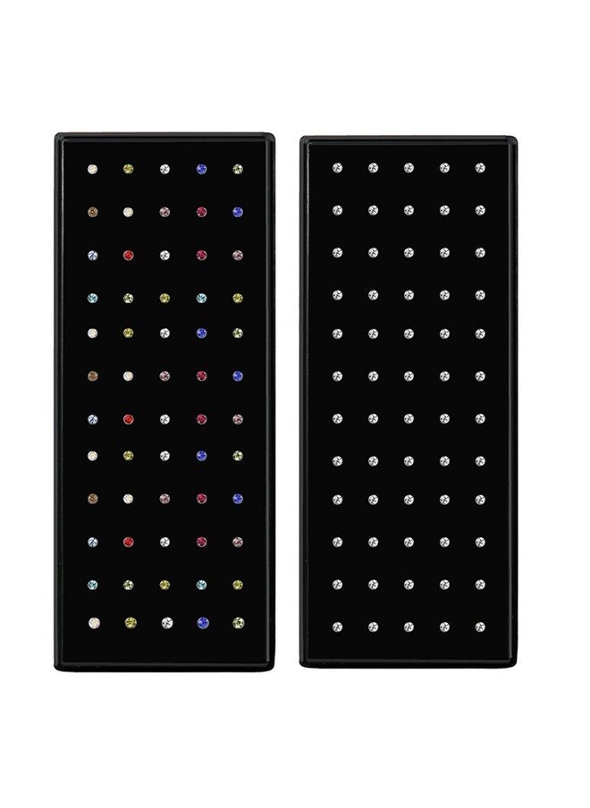 yongsheng 120-Piece Stainless Steel Nose Stud,  Stainless Steel Nose Piercing Jewelry Ideal Gift  - Image 1