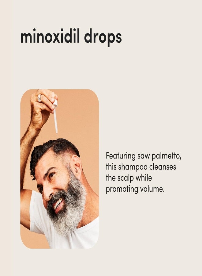 هيمز & هيرز شامبو هيمز ثيك فيكس لتكثيف الشعر وسيروم مينوكسيديل 5% - سيروم المنشار بالميتو والمينوكسيديل - لتقوية نمو الشعر - خالٍ من البارابين والكبريتات - برائحة بستان الأوكالبتوس - Image 4
