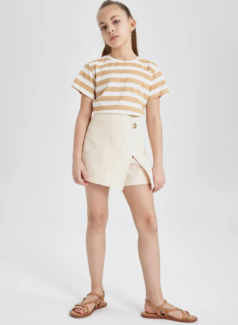 DeFacto Girl Gabardine Regular Fit Skirt