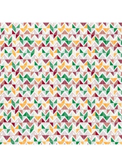 Trident Trident Bedsheet Set - Urban Comfort Collection, 100% Cotton Bedsheet for Double Bed (1 Queen Size Bedsheet with 2 Pillow Covers) Superior Softness, 144 Thread Count - Trippy Triangles Red  - Image 5