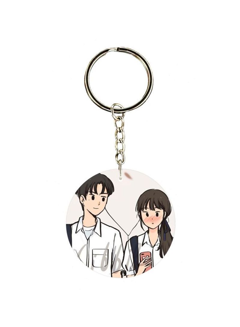 RKN Single Sided Character Printed Keychain