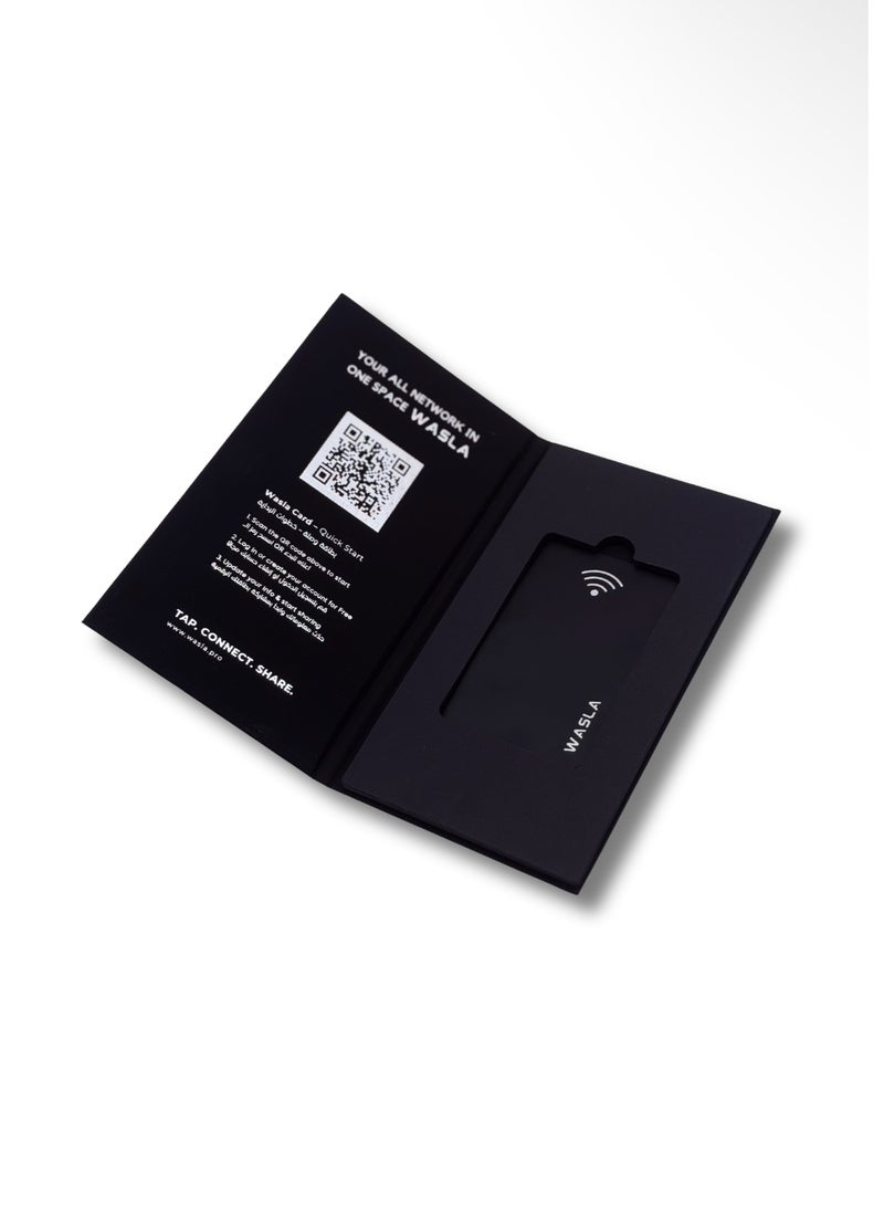 وصلة بطاقة أعمال وصلة للإلكترونيات، بطاقة NFC رقمية، ملف شخصي رقمي مخصص، سهولة اللمس والمشاركة - Image 3