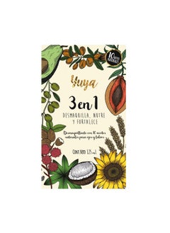 Yuya 3 in 1 Bifasic Makeup Remover - Nourish, Hydrate and Strengthen with 10 Natural Oils. Remove Waterproof Makeup without Irritation. 125ml Bottle. Shake Before Use