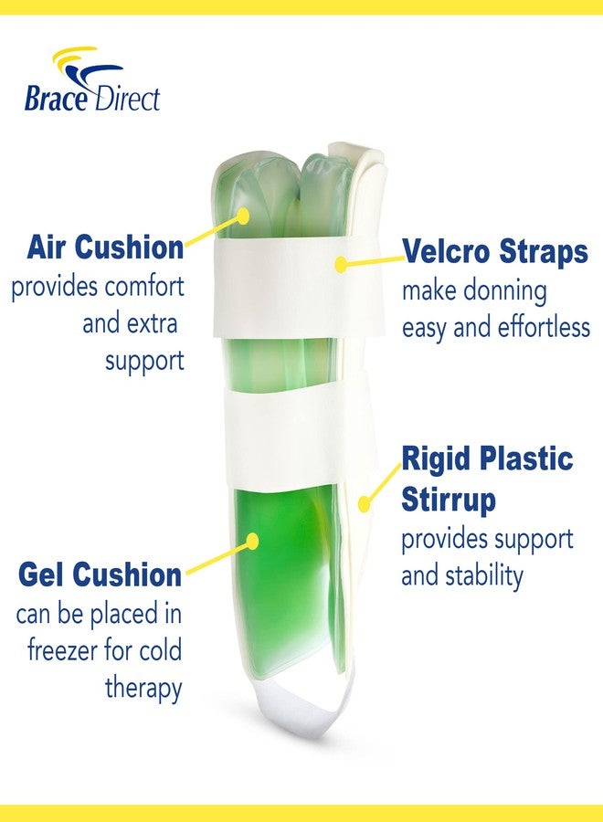 Brace Direct Gel Air Ankle Stirrup Brace & Splint for Ankle Support with Swelling, Inflammation, Acute Ankle Injuries & Chronic Instability - Image 3