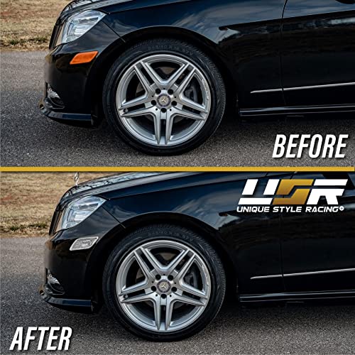 USR UNIQUE STYLE RACING USR 1013 W212 EClass 4D5D Crystal Clear Lens Front Bumper Side Marker Light Assembly Set Left Right Compatible with 20102013 Mercedes Benz 212 E Class 4 Door 5 Door - Image 3