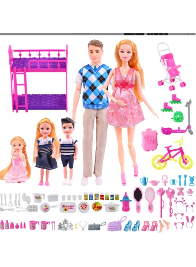 Specially Designed For Fashionable Doll Set Toys 