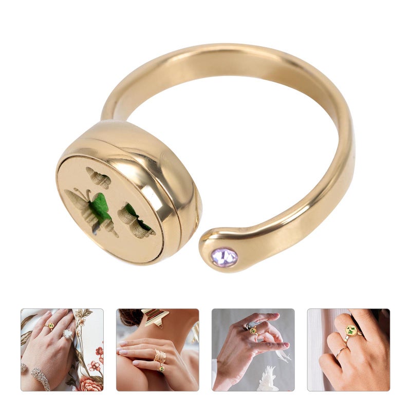 1Pc Fashion Stainless Steel Finger Retro Decoration - Image 3