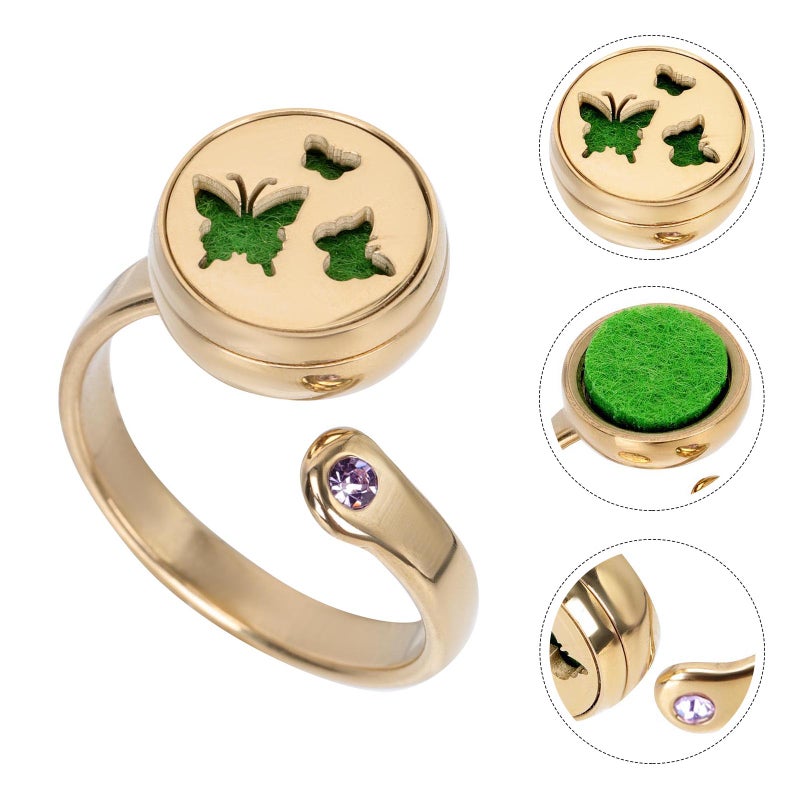 1Pc Fashion Stainless Steel Finger Retro Decoration - Image 1