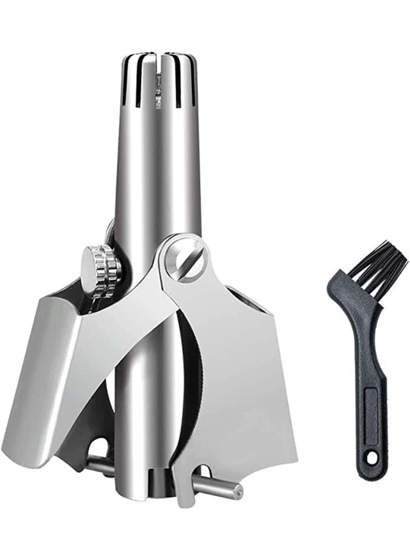 Manual Nose Hair Trimmer, Nose Hair Scissors Nose Hair Removal Nose Hair Trimmers for Women Men. - Image 1