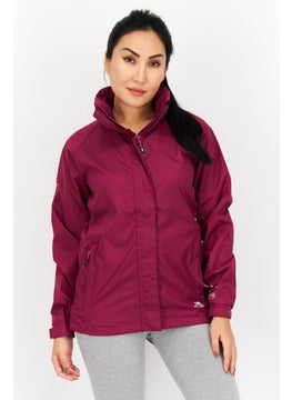 Trespass Women Brand Logo Windbreaker Jacket, Purple  - Image 1