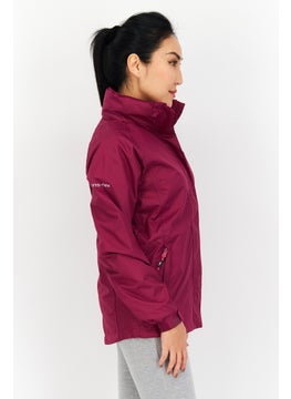 Trespass Women Brand Logo Windbreaker Jacket, Purple  - Image 2