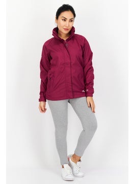 Trespass Women Brand Logo Windbreaker Jacket, Purple  - Image 3