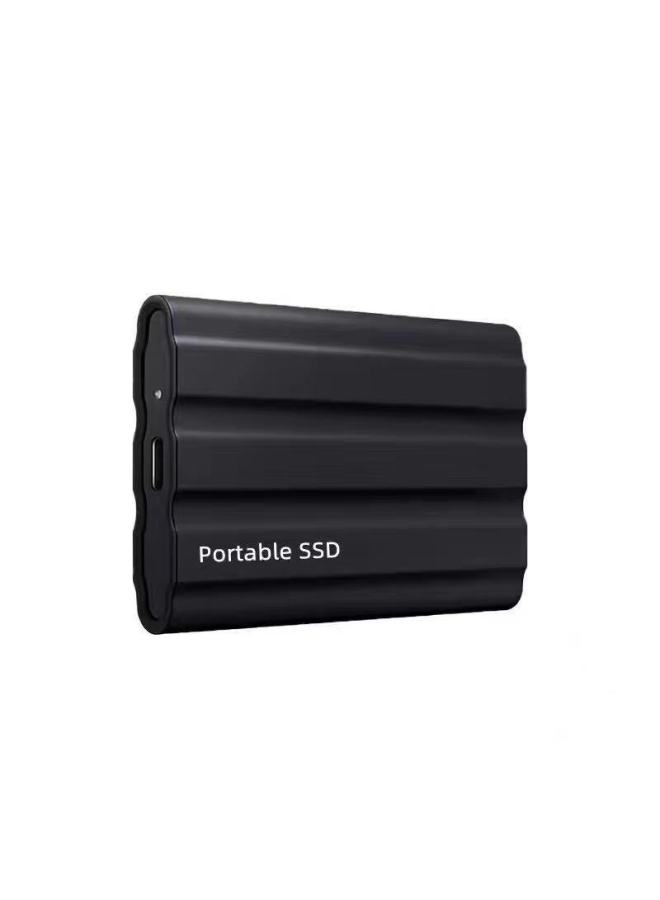Mobile Solid-state Hard Disk High-speed Mini Hard Disk-Capacity:2TB-Interface:Black - Image 2