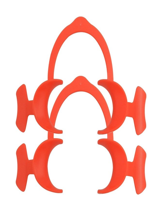 Dentosmile Flexi Eco Cheek Retractors Mouth Opener With Wings in Orange Colour - Small (Made in India (2 - Image 1
